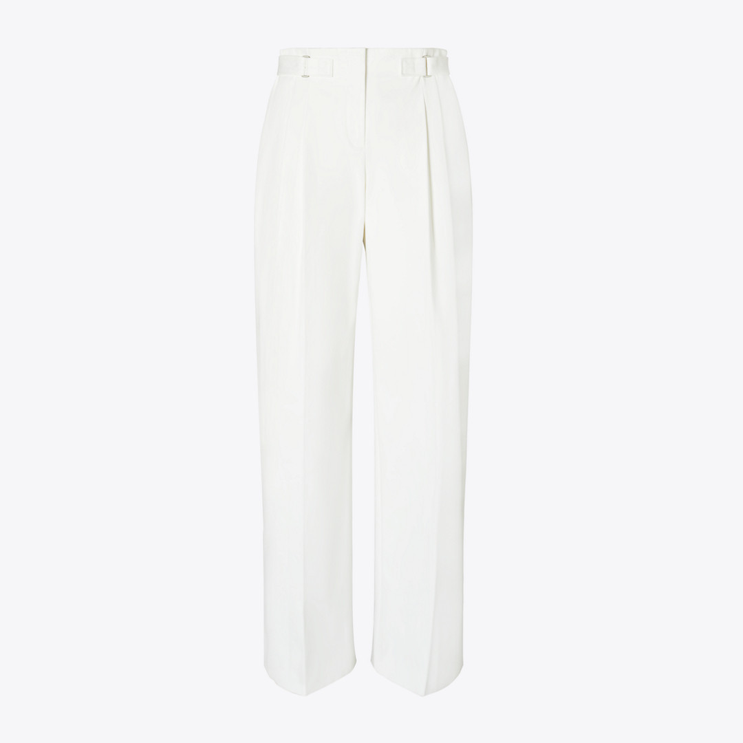 Tory Burch Cotton Twill Pant | Tory Burch (US)