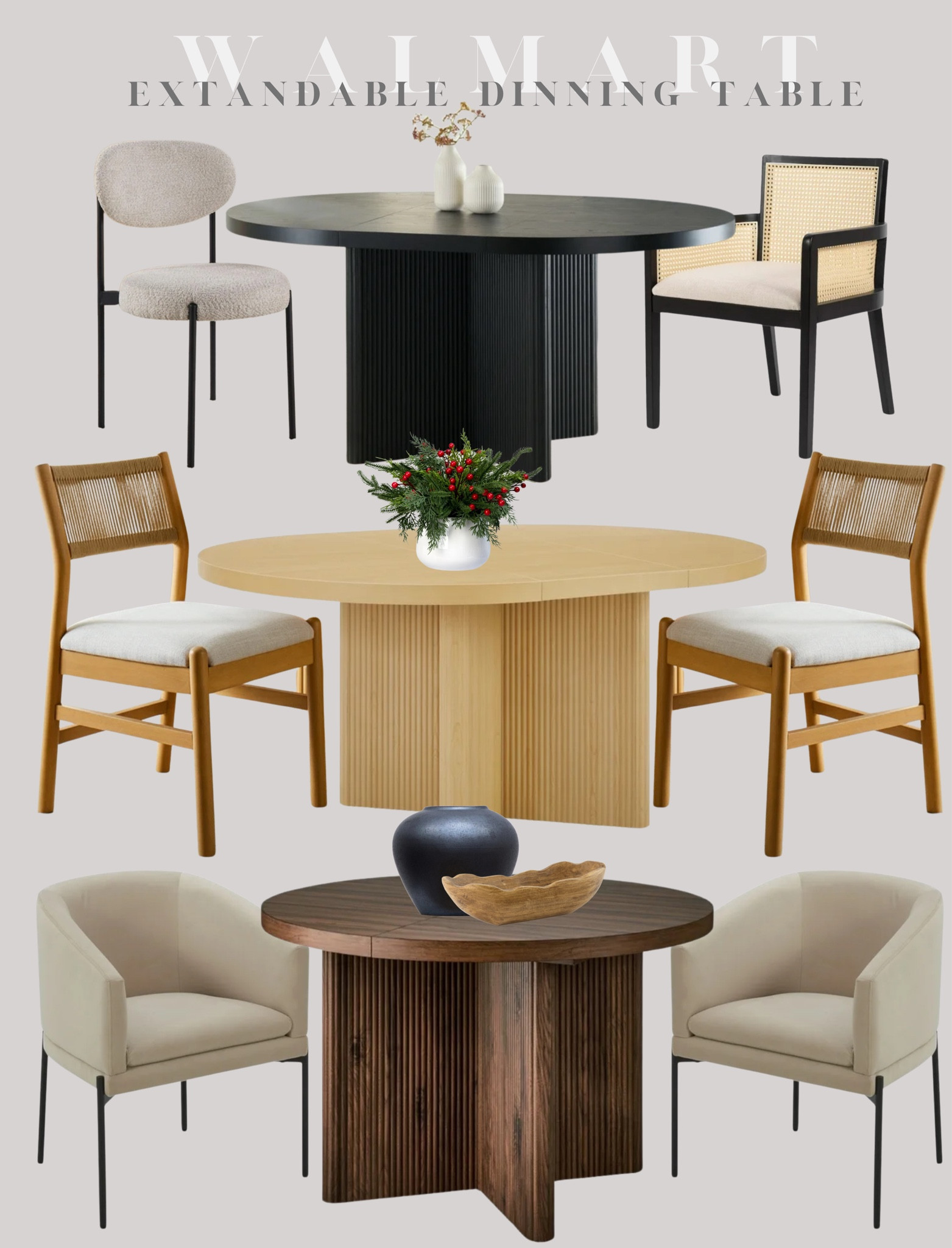 Walmart dinning table under $300
#Better Homes & Gardens Lillian Fluted Round Expandable Dining Table
#dinning table 
#walmart home 

#LTKSaleAlert #LTKHome #LTKFindsUnder100

#LTKHoliday #LTKFamily #LTKParties