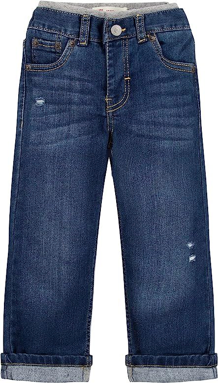 Baby Boys' Straight Fit Jeans | Amazon (US)