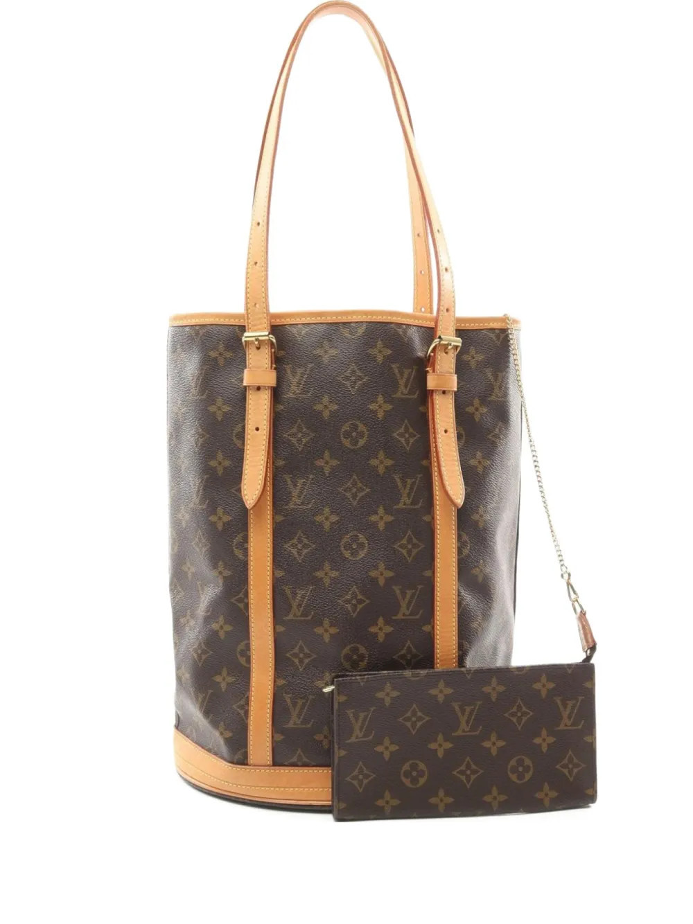 Louis Vuitton Pre-Owned 2001 Bucket GM tote bag - Brown | Farfetch Global