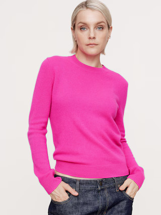 Lightweight Cashmere Crew-Neck Sweater | Banana Republic | Banana Republic (US)