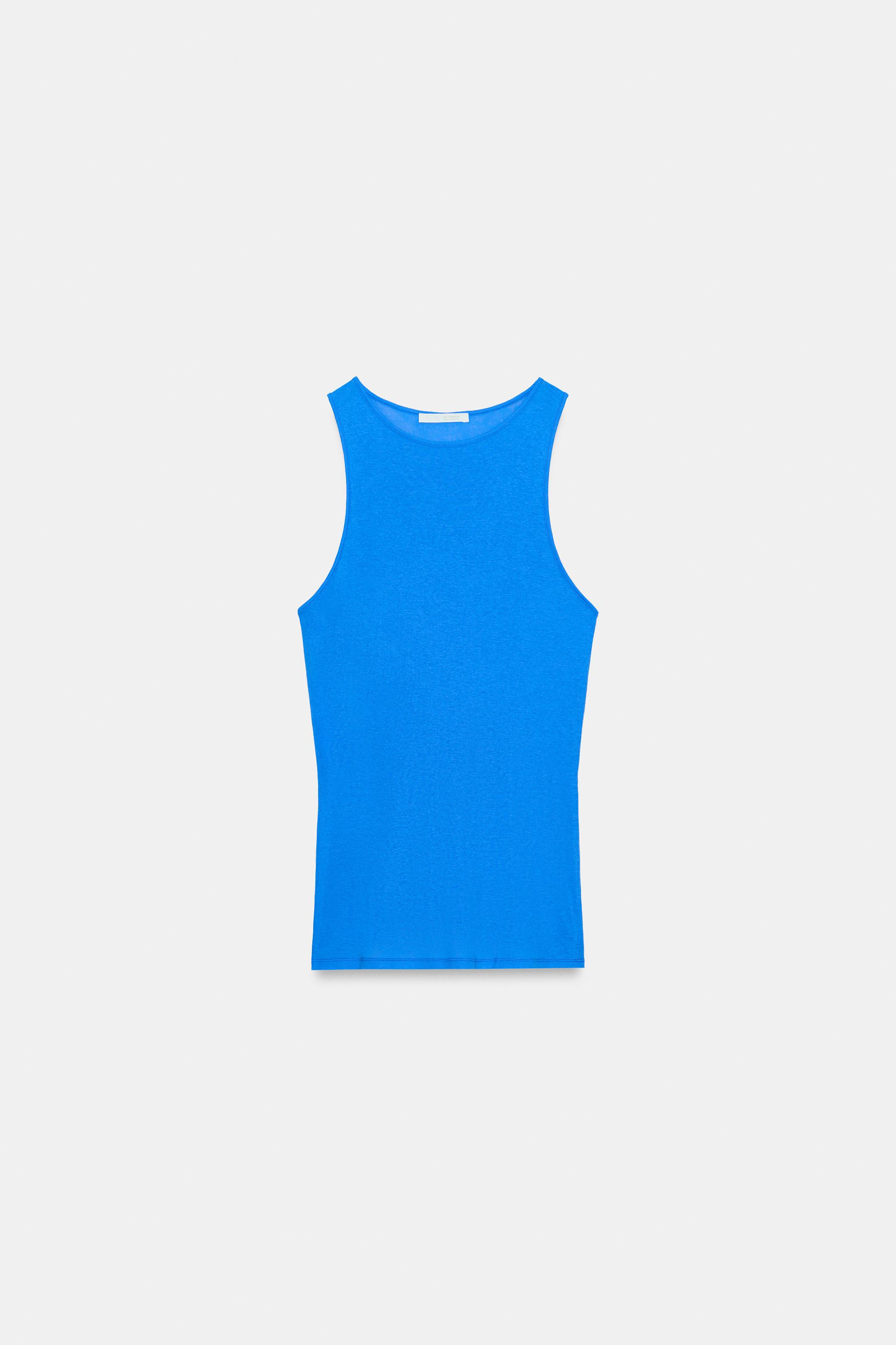SUPIMA® SLEEVELESS T-SHIRT | Zara US