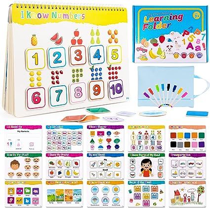 Tyholoo Preschool Busy Book for Toddlers Learning Toys Activity Books Preschool Learning Activiti... | Amazon (US)