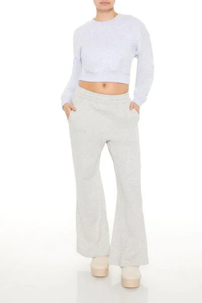 French Terry Flare Sweatpants | Forever 21