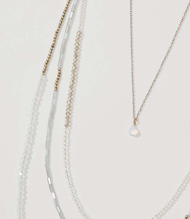 Layered Pendant Necklace | LOFT
