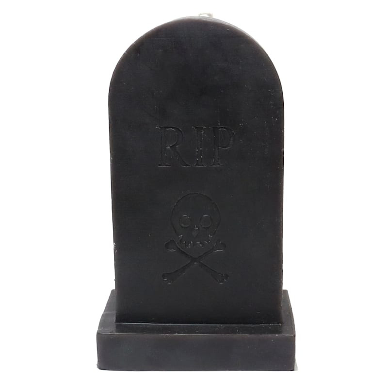 3.46X5.9 Tombstone Unscented Candle | At Home