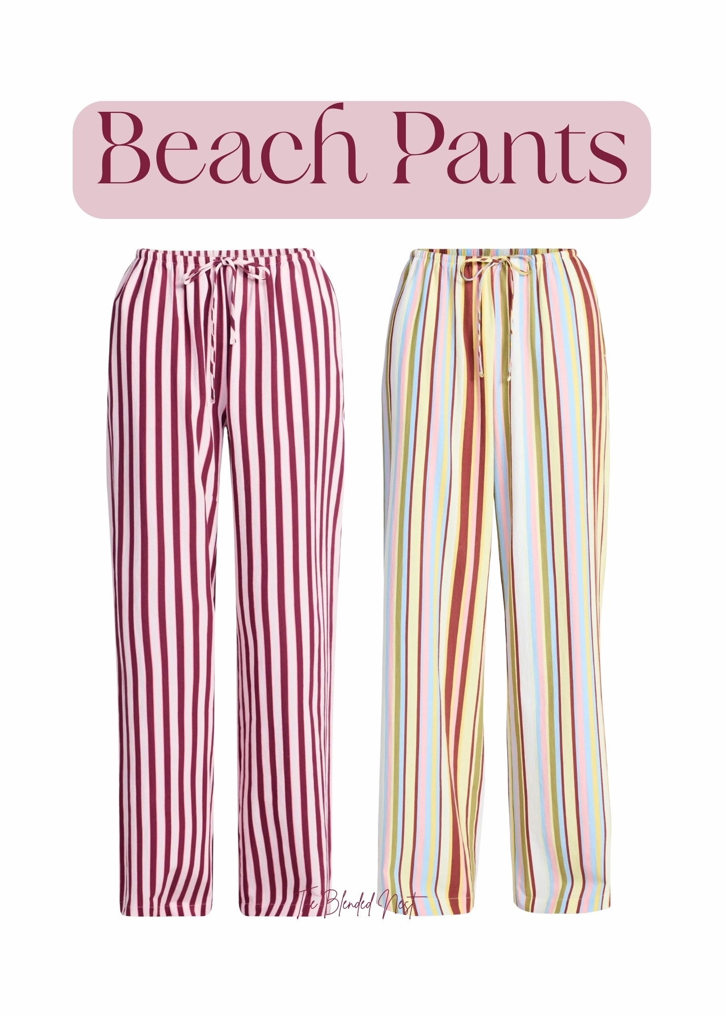 Do you have an upcoming trip to the beach or poolside?  These fun, comfy pants will come in handy!  Also, check out these graphic t-shirts to match !

#LTKOver40 #LTKSeasonal