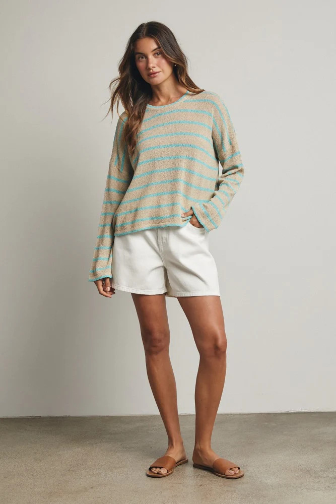 White Classic Denim Shorts | PinkBlush Maternity