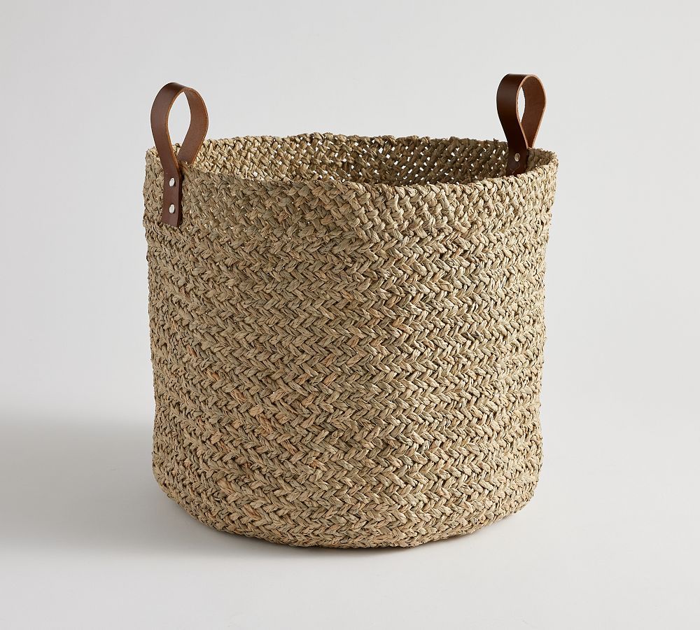 Dune Handwoven Tote Baskets | Pottery Barn (US)