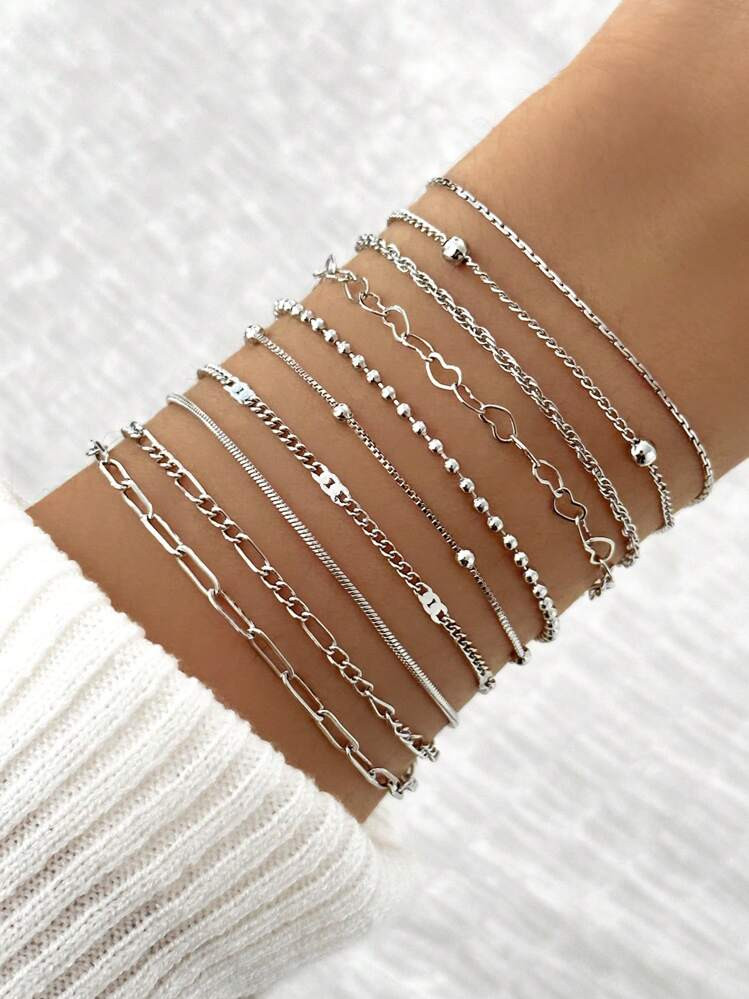 Color: Silver | SHEIN