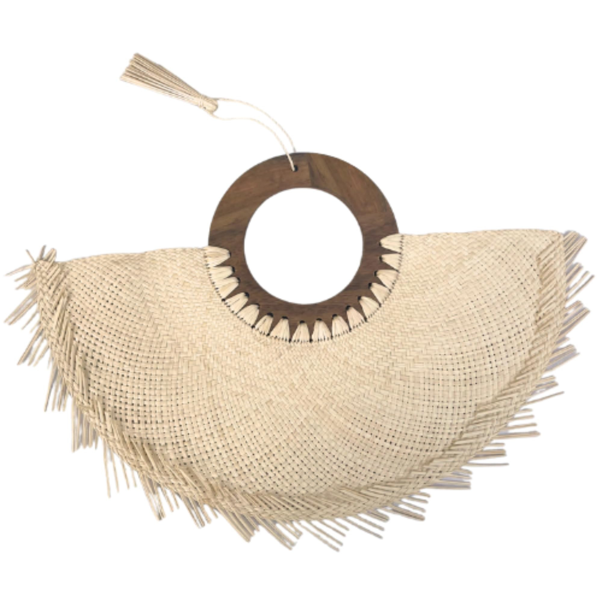 BOHOPHY Straw Palm Hand Held Fan - Handmade Abanico De Mano Woven Hand Fan - Unique Boho Accessor... | Amazon (UK)