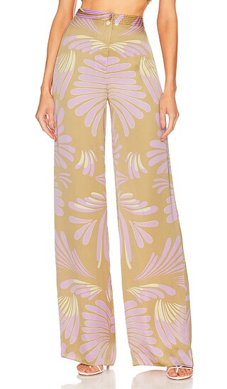 Alexis Corinne Pant in Tan. - size M (also in S) | Revolve Clothing (Global)