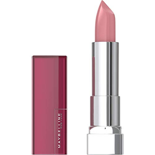 Maybelline Color Sensational Lipstick, Lip Makeup, Cream Finish, Hydrating Lipstick, Born With It, Nude Pink ,1 Count | Amazon (US)