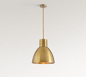 Bridget Metal Pendant | Pottery Barn (US)