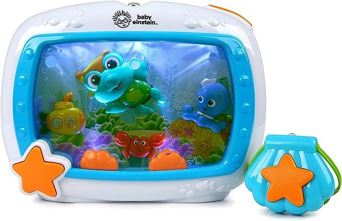 Baby Einstein Sea Dreams Soother Musical Crib Toy and Sound Machine, Newborns Plus | Amazon (US)