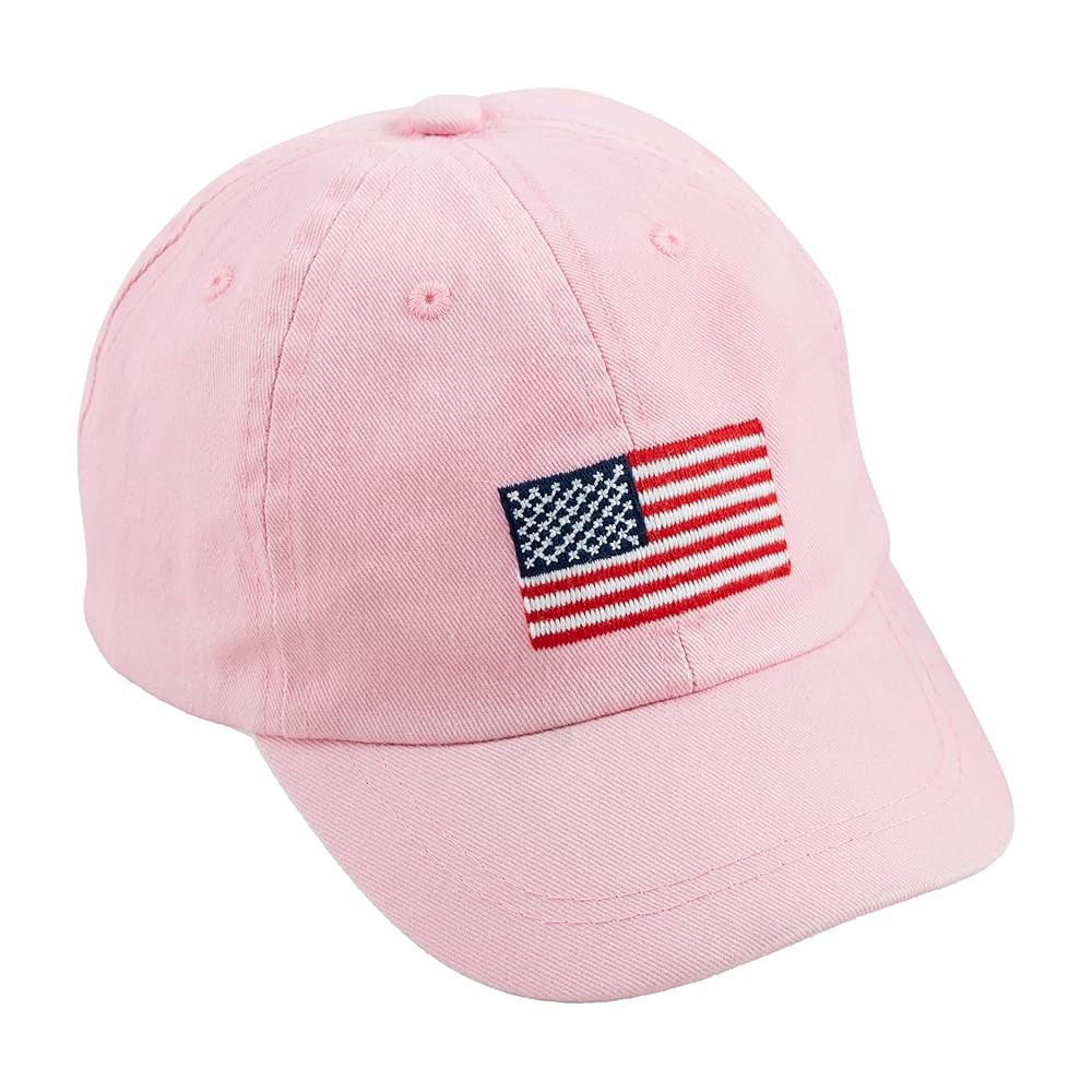 Mud Pie Children's Pink Flag Hat; One Size Fits Most | Amazon (US)