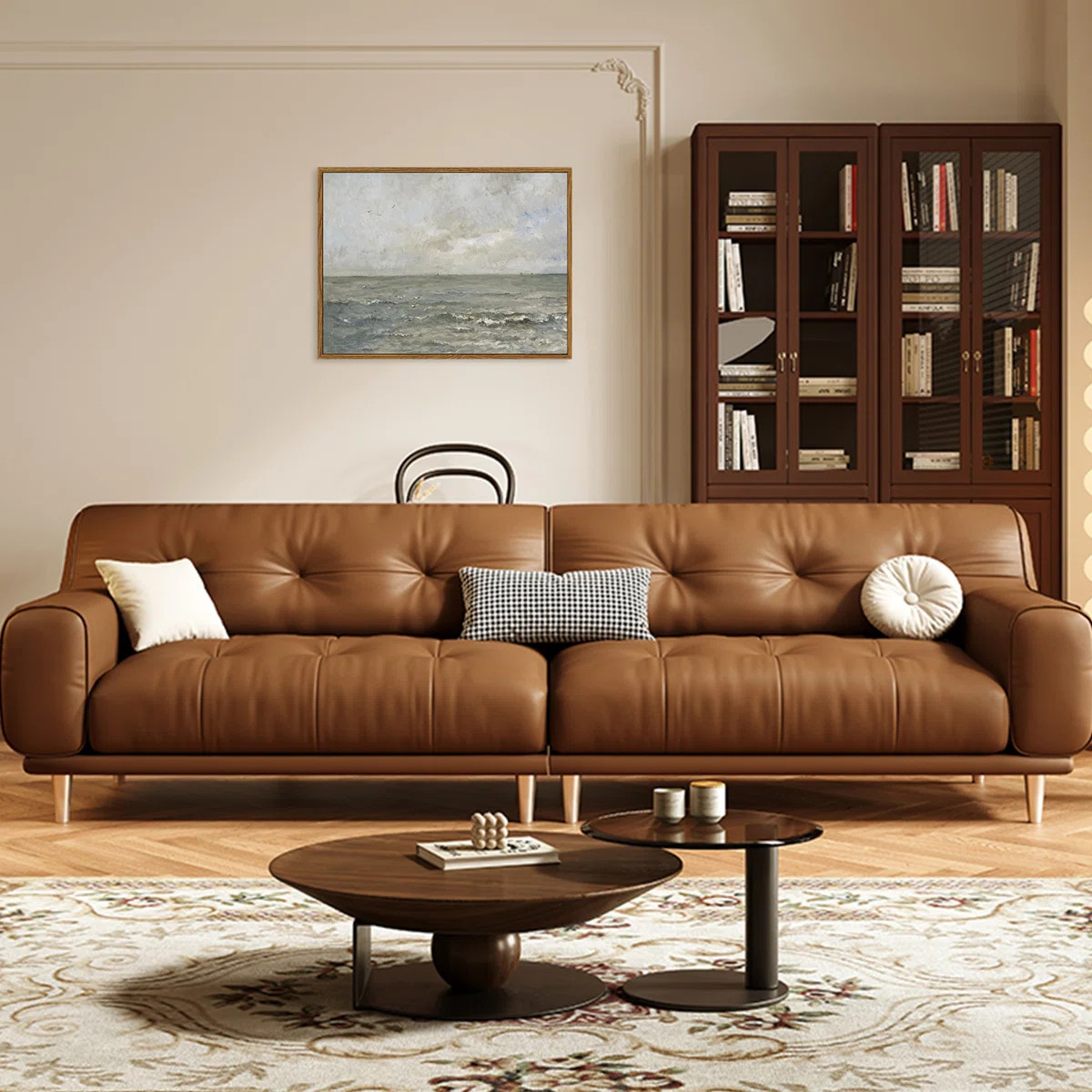 Vintage-Style Decorative Piece With A Wooden Frame, Featuring A Natural Landscape Design, Suitabl... | Wayfair North America