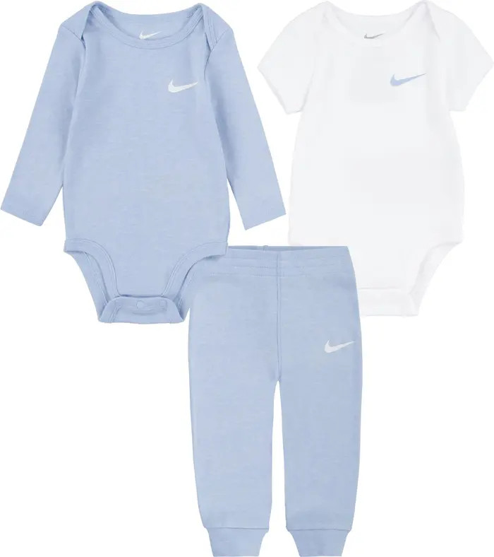 Solid 3-Piece Bodysuits & Joggers Set | Nordstrom