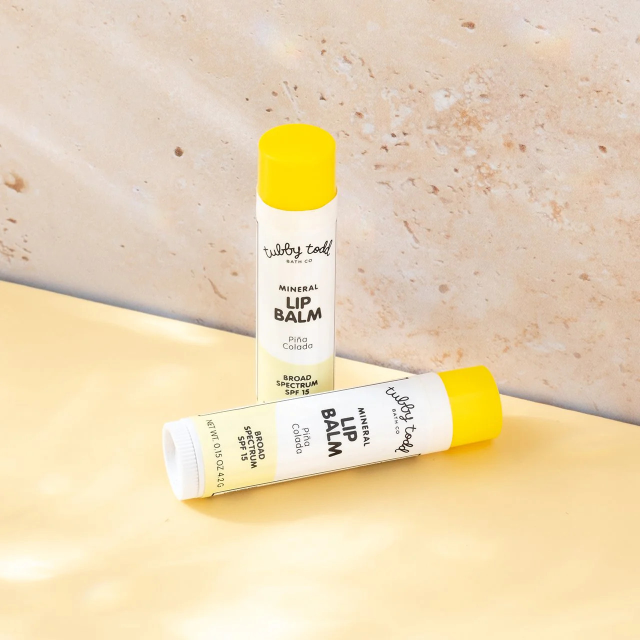 SPF Lip Balm 2 Pack | Tubby Todd Bath Co.