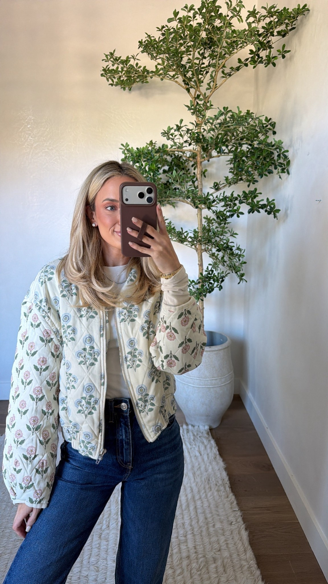 Cutest jacket 🌸🌸

#LTKootd #LTKdayinmylife #LTKgrwm