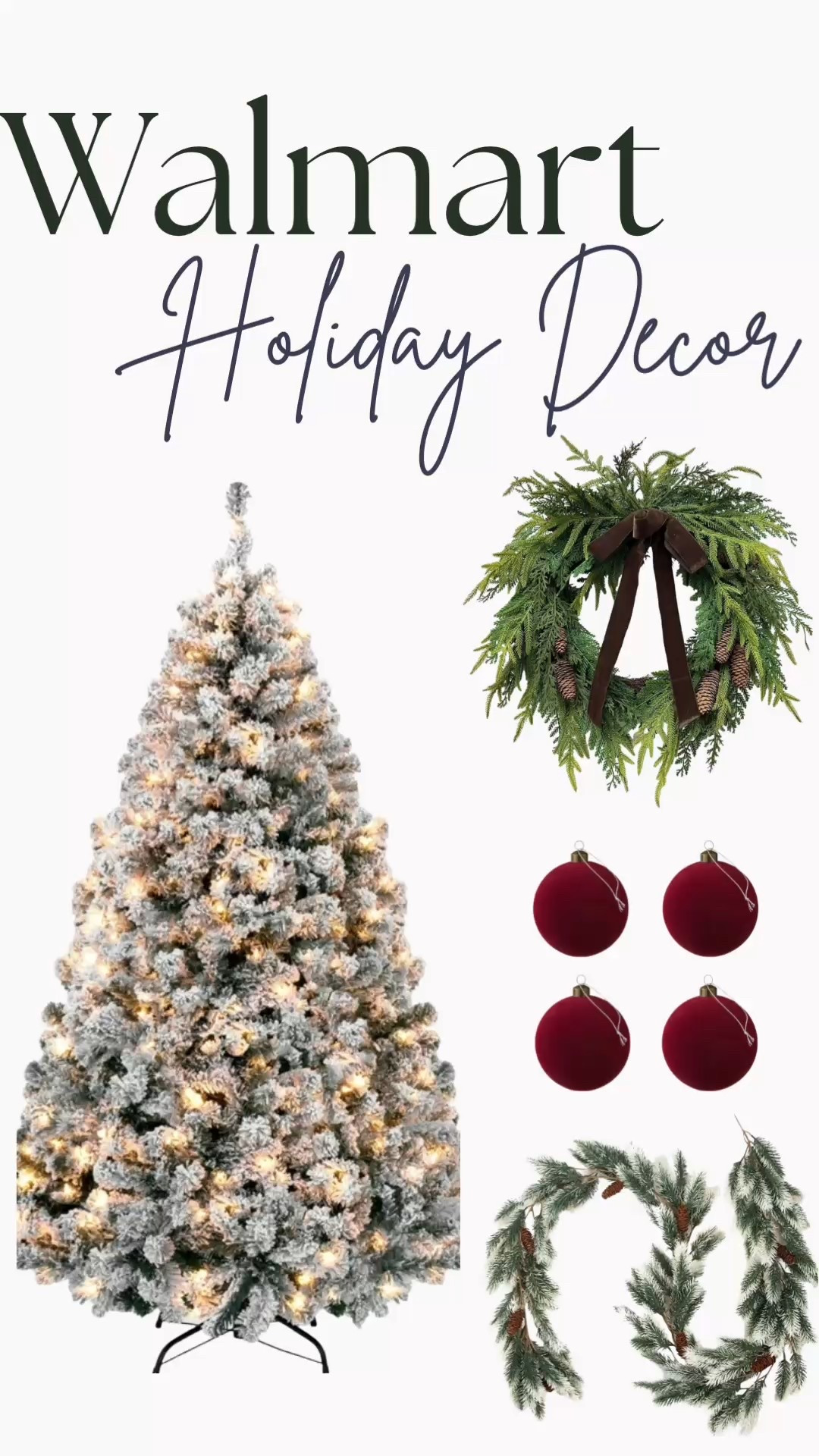 Walmart Holiday Decor

#LTKHoliday #LTKSeasonal