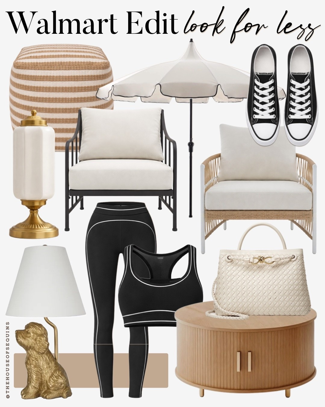 Shop designer looks for less from Walmart! 
