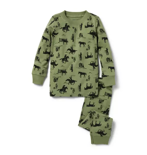 Good Night Pajama In Cowboy | Janie and Jack