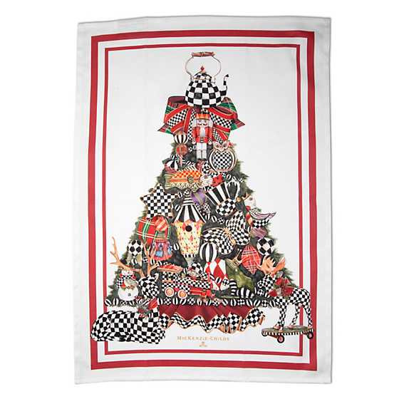 Tannenbaum Dish Towel | MacKenzie-Childs