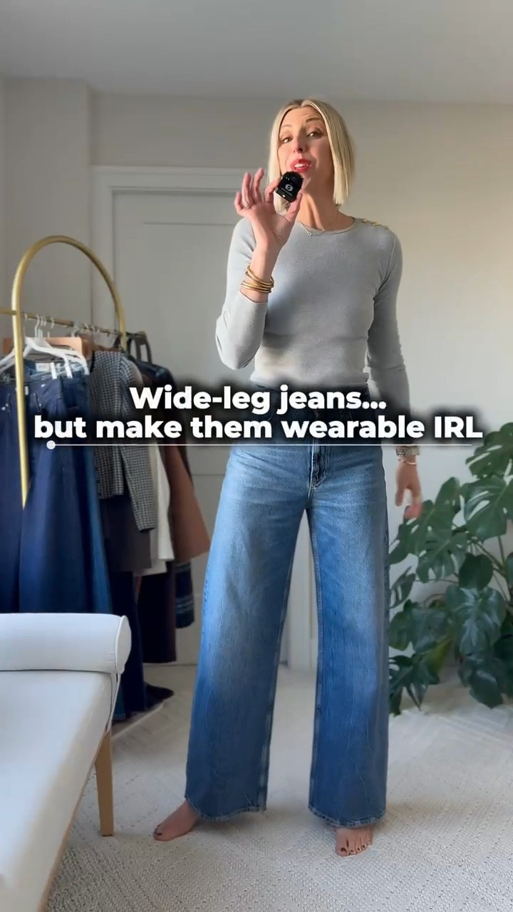 Your guide to wide leg jeanss

#LTKHoliday #LTKootd #LTKOver40