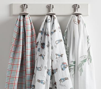 Peter Rabbit™ Organic Muslin Swaddle Set | Pottery Barn Kids