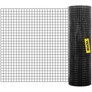 VEVOR Hardware Cloth 24 in. x 50 ft. Galvanized Steel Vinyl Coated 16-Gauge Chicken Wire Fencing for | The Home Depot