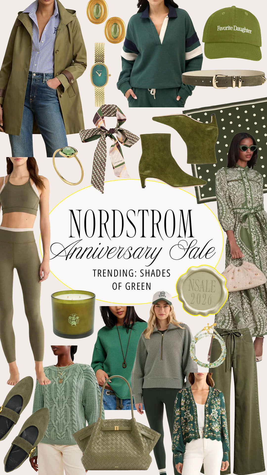 Nordstrom Anniversary Sale Shades of Green | NSale 2026 | Fall Trends 

 #LTKSeasonal #LTKSaleAlert