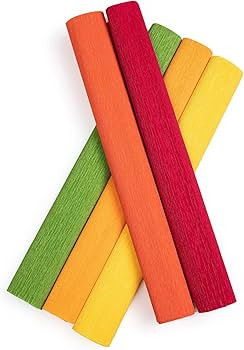 70g Premium Crepe Paper Roll for Flower Making White Green Pink Crepe Paper Sheets Streamer,10in ... | Amazon (US)