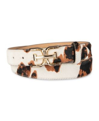 Sam Edelman Double-E Plaque High Shine Patent Leather Belt - Macy's | Macy's
