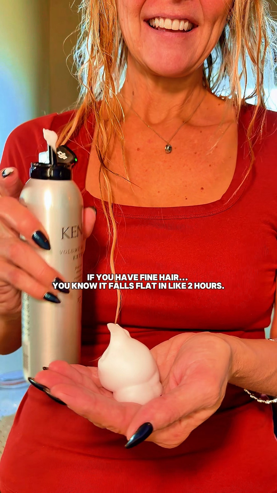 I went down a full rabbit hole trying to figure out what actually works for fine hair…
This mousse kept coming up, so I gave it a shot — and now it’s part of my routine. Light, no crunch, just volume that lasts. #kenra #mousse #volume #finehair #ugccreator