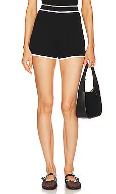 L'Academie by Marianna Lida Knit Shorts in Black from Revolve.com | Revolve Clothing (Global)