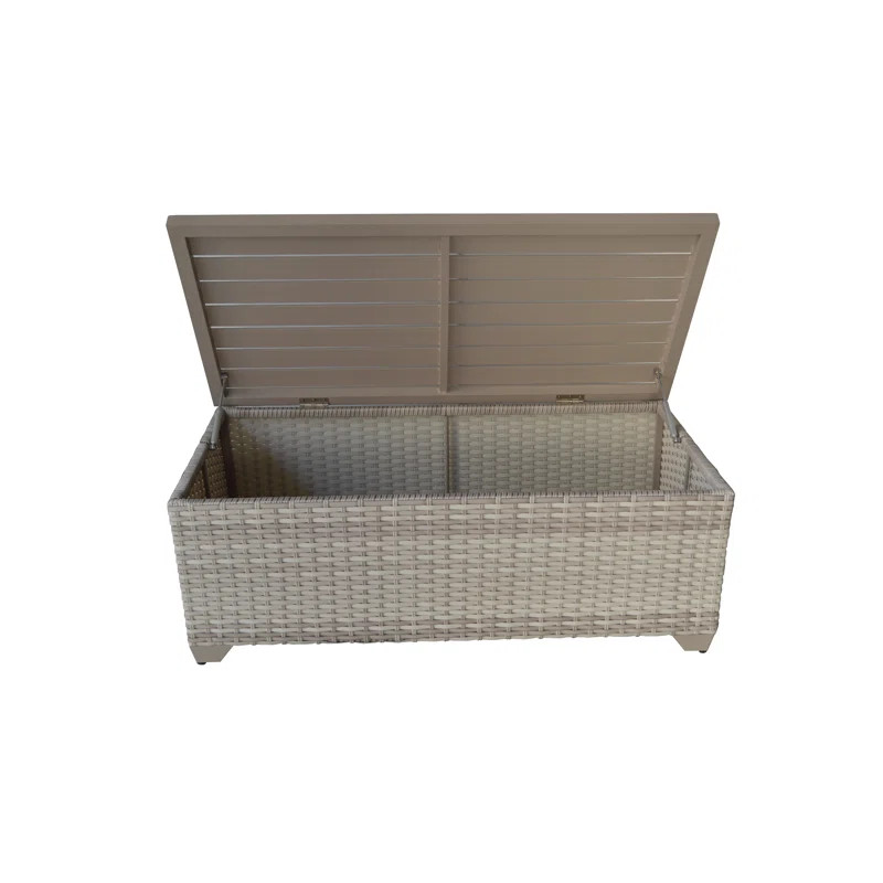 Falmouth Polyethylene (PE) Wicker 7 - Person Seating Group with Cushions | Wayfair North America