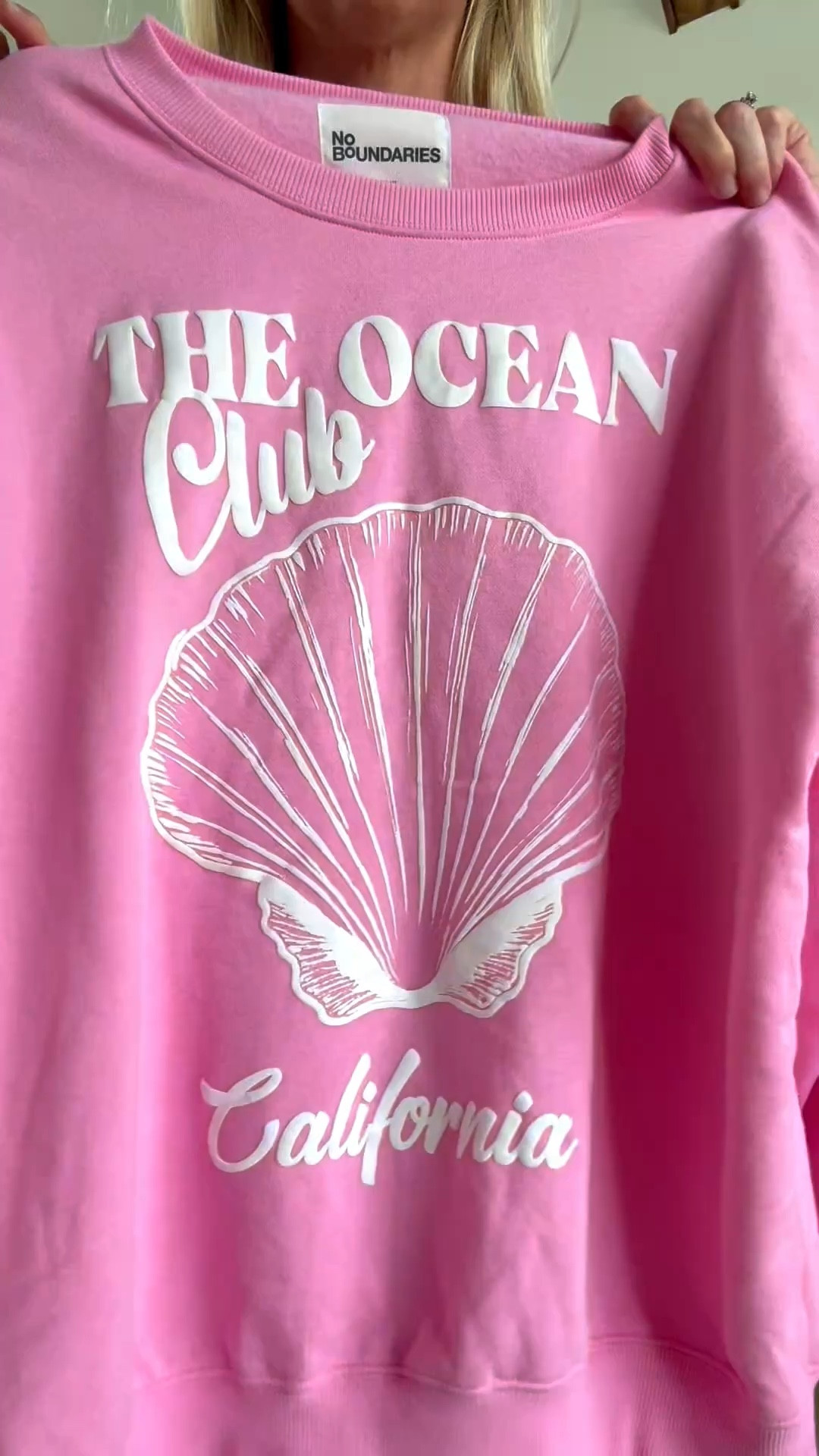 #ad I’m partnering with Walmart to bring you a couple of cute looks for spring and summer. I will certainly be putting this on after a day at the beach or pool and will likely sleep in them too. I sized up to a large in the pink shell sweatshirt (could have done a small or medium), wearing a medium in the cotton pants, and a medium in the cropped boxy graphic tees. 
#WalmartPartner #WalmartStyle @WalmartStyle @Shop.LTK #liketkit
