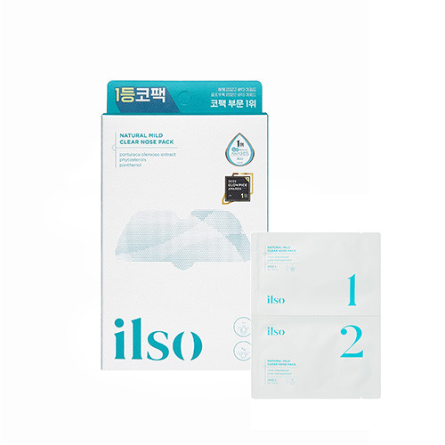 [ILSO]  Natural Mild Clear Nose Pack (5ea) | Style Korean