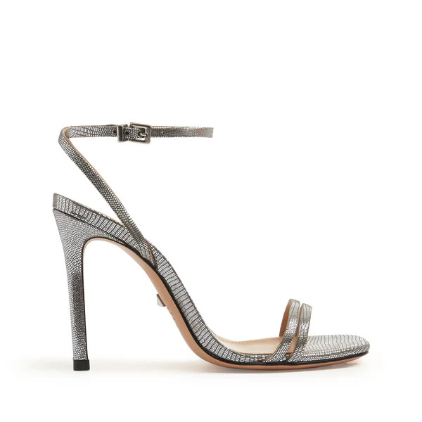 Altina Embossed-Leather Sandal | Schutz Shoes (US)