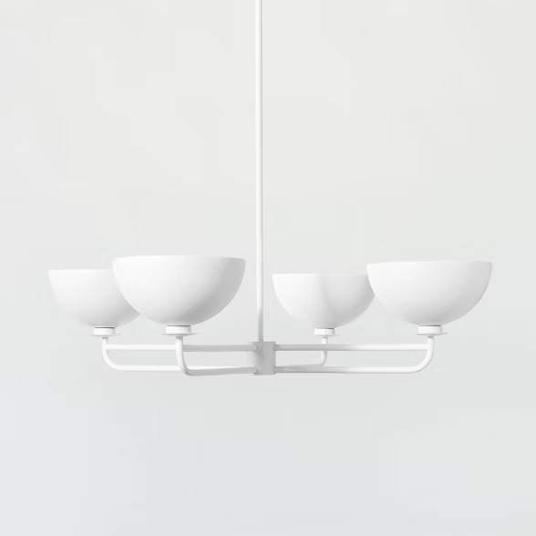 Dome Chandelier White - Threshold™ designed with Studio McGee | Target