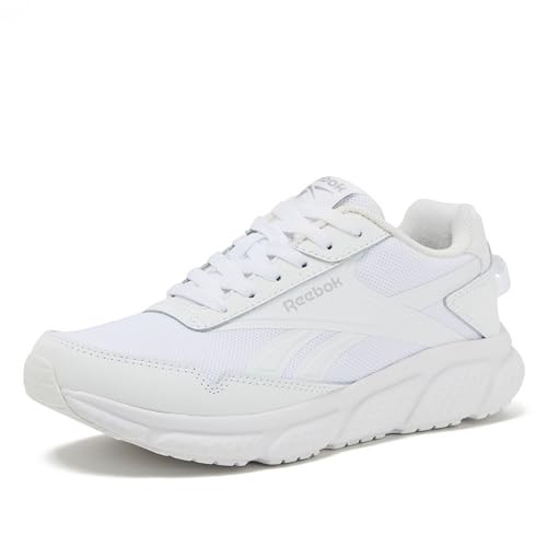Reebok Swiftstrike Running Shoes for Women, White/Pure Grey1, 10 Wide | Amazon (US)