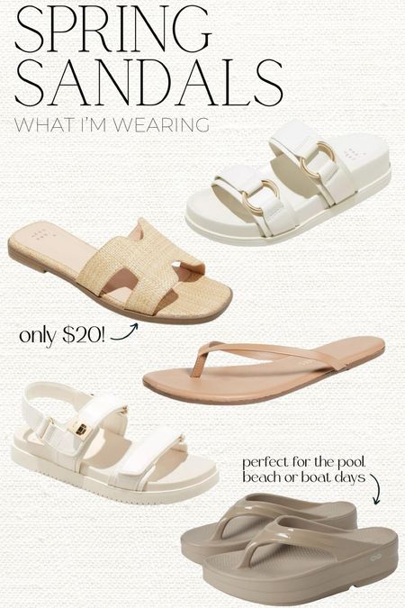 Hermès-inspired sandals for $20?! Yes please! 🙋🏼‍♀️ These spring sandals are perfect to wear all season long! From dinners out to boat days with friends, you can’t go wrong with any of these cute and comfy options! 

#LTKfindsunder100 #LTKfindsunder50 #LTKstyletip