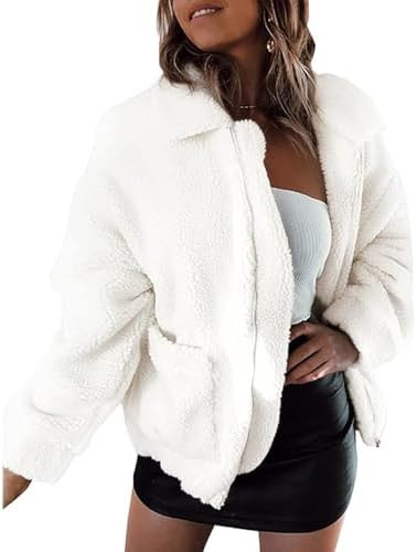 PRETTYGARDEN Women's Fashion Winter Coats Sherpa Fleece Faux Fur Shearling Oversized Trendy Jacke... | Amazon (US)