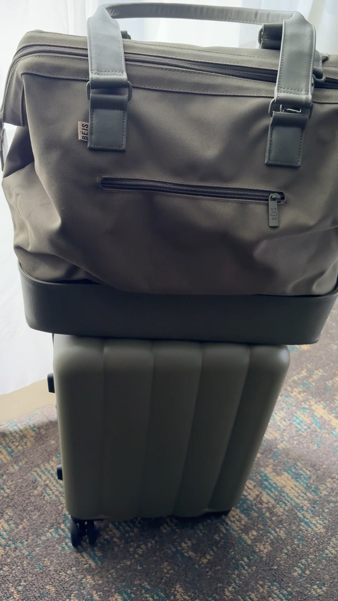 Found the cutest Calpak travel set at Costco in this beautiful olive green and I instantly fell in love! The deal was too good to pass up. The only thing missing was a small bag to match… and I finally found the perfect one from BÉIS that pairs so well with the set. Obsessed with how perfectly the colors complement each other!
#LTKtravel #LTKfinds #CostcoFinds #TravelStyle #OliveGreenAesthetic #TravelEssentials #AirportStyle #TravelInStyle #LTKitBag