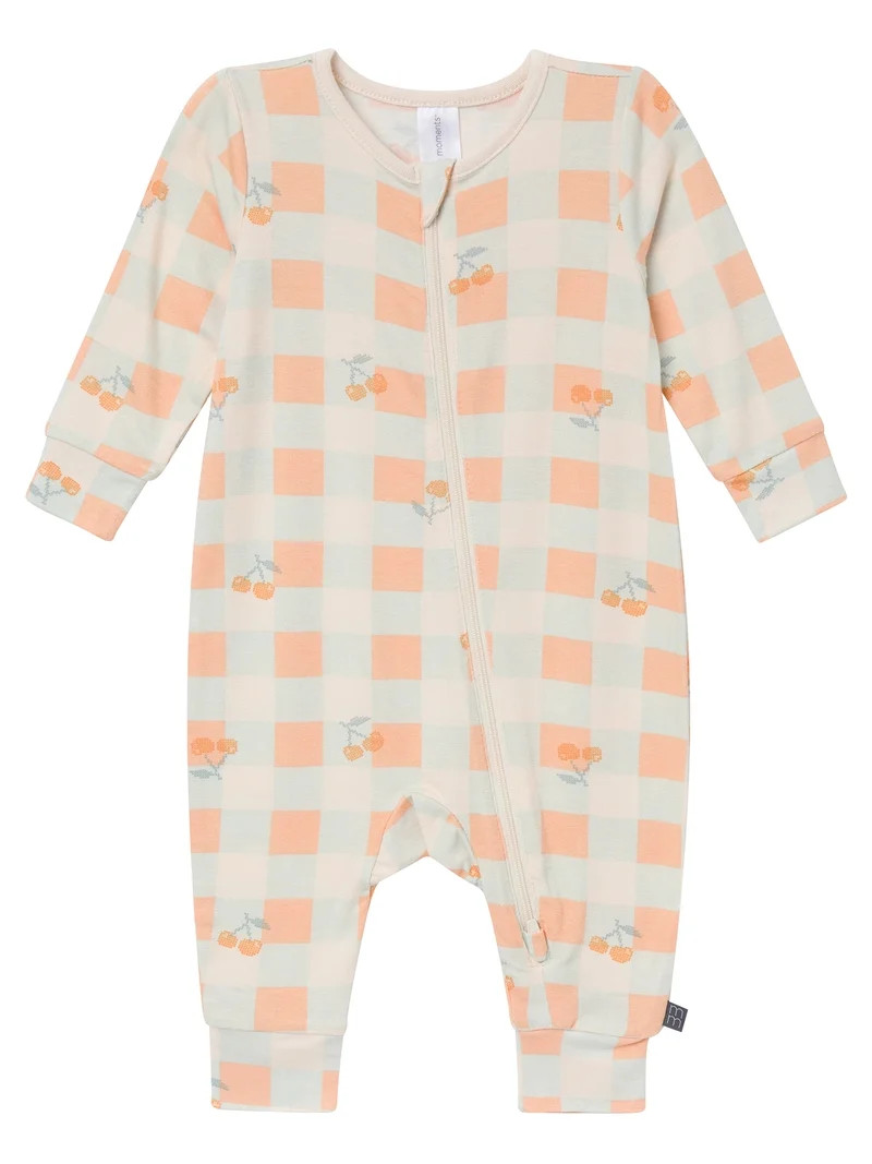 Modern Moments by Gerber Baby Neutral Viscose Americana Coverall, Sizes Newborn - 24 Months | Walmart (US)