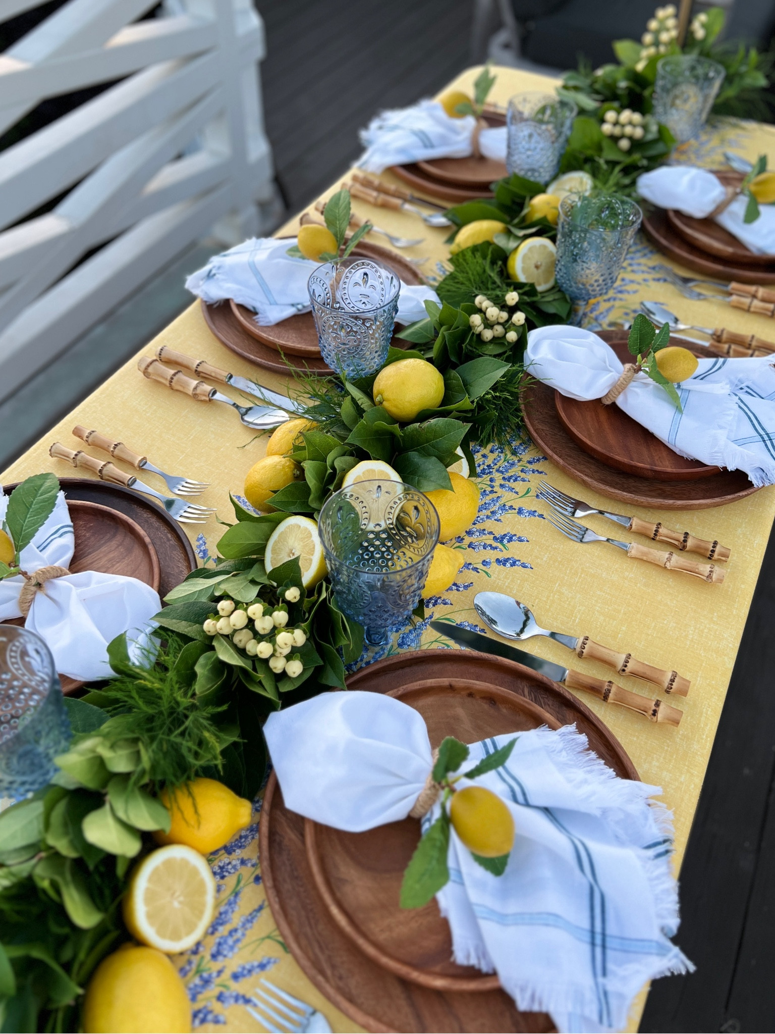 A lemon-themed table setting for the perfect Amalfi coast inspired dinner party!

#LTKSeasonal #LTKhome