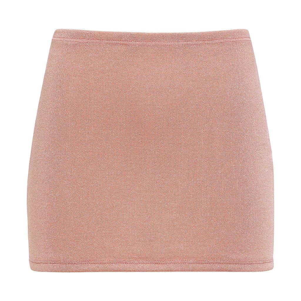 Prima Pink Sparkle Micro Skirt | Montce