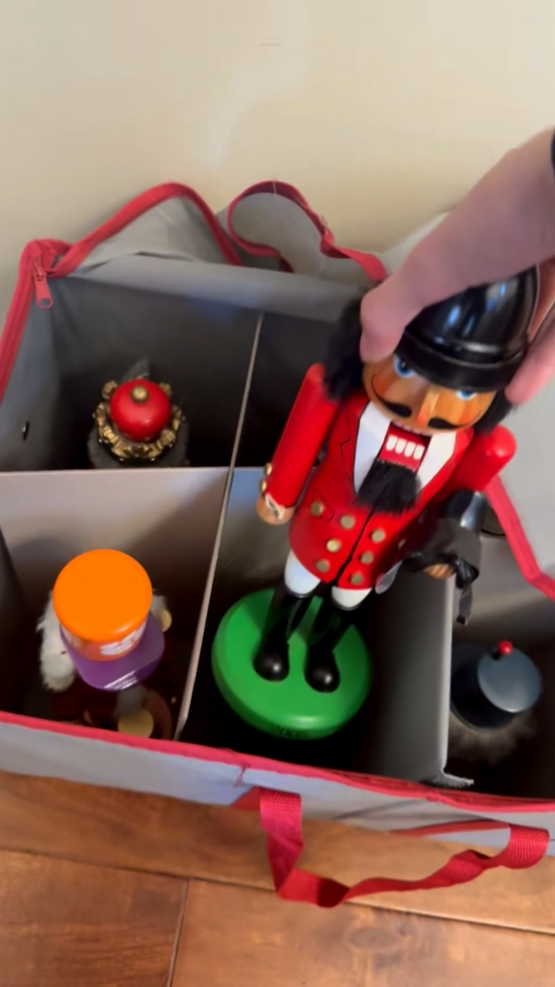 Excellent nutcracker storage! I also have one that have I store bottle brush trees! 

#christmasstorage

#LTKHome #LTKmomlife #LTKSeasonal