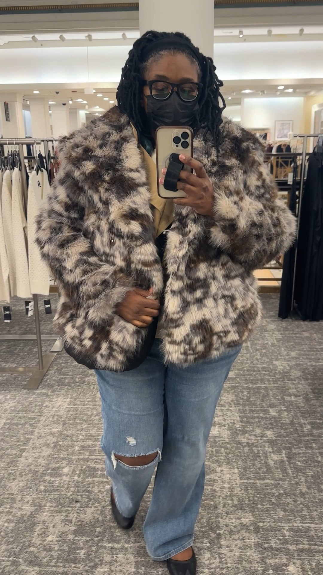 Obsessed with this faux fur. It’s so soft & fluffy and it’s currently 40% off.

I sized up to 3x so that I have the option to layer sweaters, etc under it. 

Also I own these flats in multiple colors. They are my favorite throw on & go shoes. 

#LTKPlusSize #LTKSaleAlert #LTKSeasonal